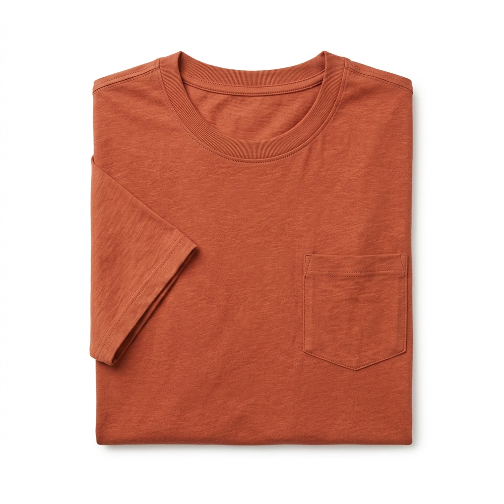 Terracotta Pocket Tee